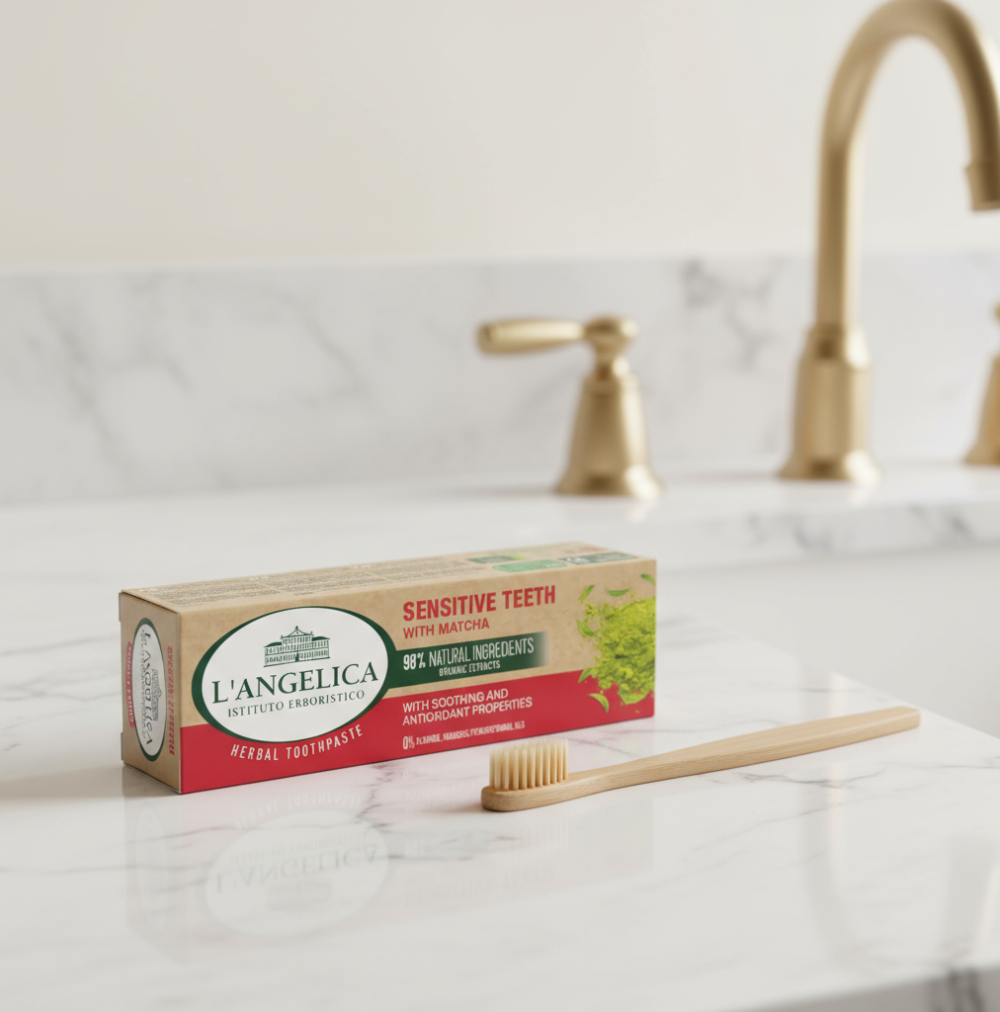 L`Angelica Matcha Dentífrico Dentes Sensíveis 75ml